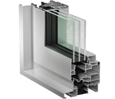 Prevost Architectural: 1300HPT Series Outward Opening Windows (High Thermal Performance)