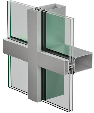Prevost Architectural: Curtain Wall 3400 Series product image