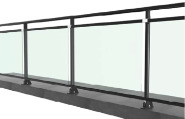 Nvoy Top Mount with Glass and Mid Rail product image