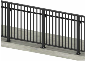 Nvoy Heavy Duty Top Mount with Picket and Handrail product image